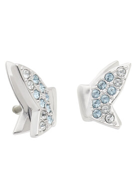 Swarovski Обици Lilia 5662183 Сребрист - Pepit.bg