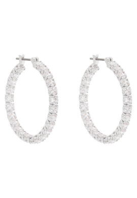 Swarovski Обици Matrix 5647715 Сребрист - Pepit.bg