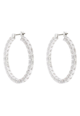 Swarovski Обици Matrix 5647715 Сребрист - Pepit.bg