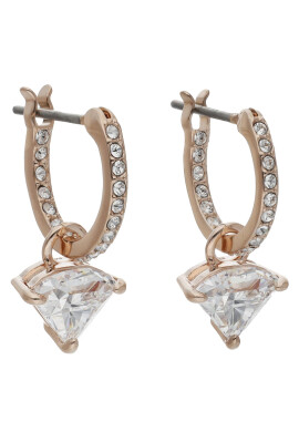 Swarovski Обици Ortyx 5643738 Розов - Pepit.bg