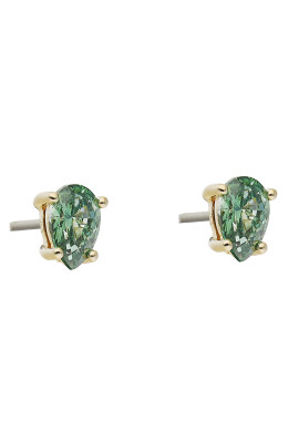 Swarovski Обици Stilla 5639120 Зелен - Pepit.bg