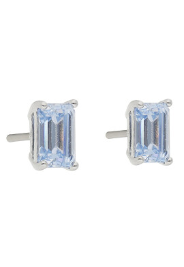 Swarovski Обици Stilla 5639134 Син - Pepit.bg