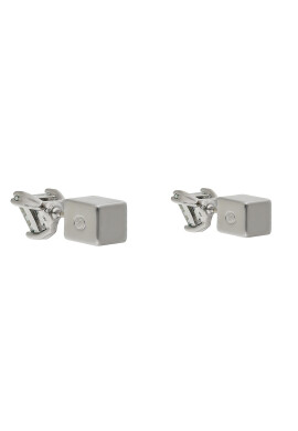 Swarovski Обици Stilla 5639137 Сив - Pepit.bg