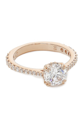 Swarovski Пръстен Constella 5638548 Розов - Pepit.bg