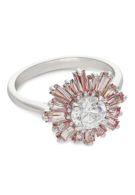 Swarovski Пръстен Sunshine 5642973 Сребрист - Pepit.bg
