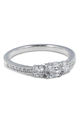 Swarovski Пръстен Trylogii 5656291 Сребрист - Pepit.bg