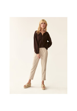 Tatuum Текстилни панталони Nolino 1 T2310.146 Бежов Oversize - Pepit.bg