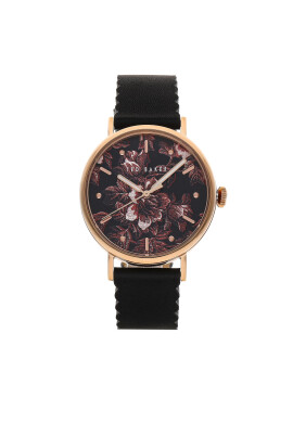 Ted Baker Часовник Phylipa Bloom BKPPHF202 Черен - Pepit.bg