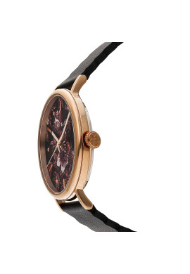 Ted Baker Часовник Phylipa Bloom BKPPHF202 Черен - Pepit.bg