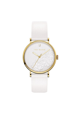 Ted Baker Часовник Phylipa Flowers BKPPFF905 Бял - Pepit.bg