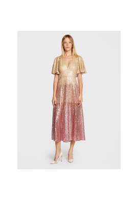 Ted Baker Коктейлна рокля Glizee 261790 Златист Regular Fit - Pepit.bg