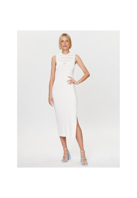 Ted Baker Плетена рокля Polyan 268203 Бял Slim Fit - Pepit.bg