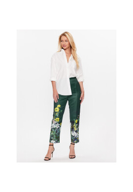 Ted Baker Текстилни панталони Aikaat 270364 Зелен Regular Fit - Pepit.bg