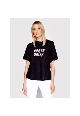 Ted Baker Тишърт Emelita 259677 Черен Relaxed Fit - Pepit.bg