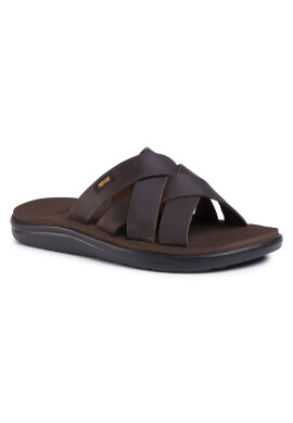 Teva Чехли Voya Slide Leather 1102515 Кафяв - Pepit.bg