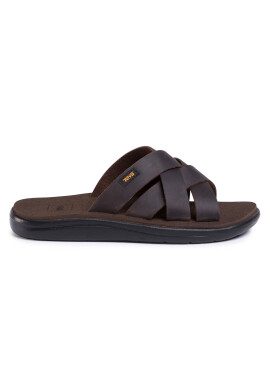 Teva Чехли Voya Slide Leather 1102515 Кафяв - Pepit.bg
