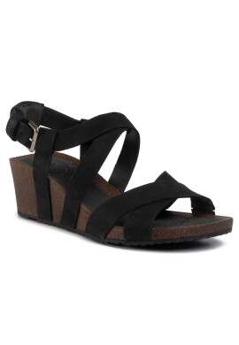 Teva Сандали Mahonia Wedge Cross Strap 1106860 Черен - Pepit.bg