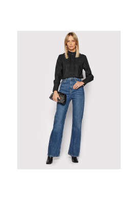 The Kooples Блуза Plastron FTOP23048K Черен Regular Fit - Pepit.bg