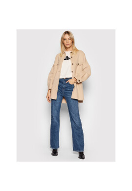 The Kooples Тишърт Print FTSC24006K Розов Regular Fit - Pepit.bg