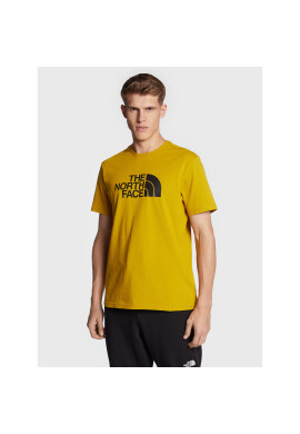 The North Face Тишърт Easy NF0A2TX3 Жълт Regular Fit - Pepit.bg