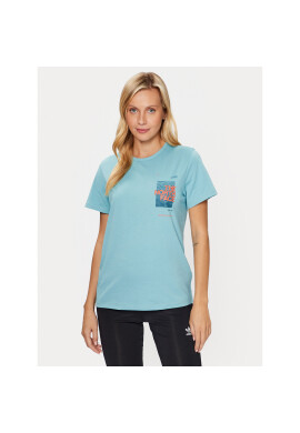 The North Face Тишърт Foundation Graphic NF0A55B2 Син Regular Fit - Pepit.bg