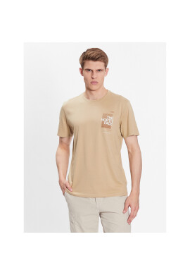 The North Face Тишърт Foundation Graphic NF0A55EF Каки Regular Fit - Pepit.bg