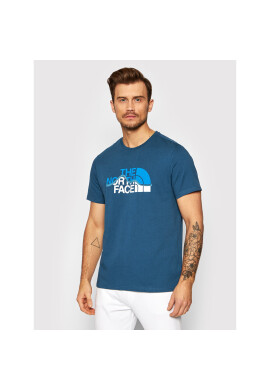 The North Face Тишърт Mount Line NF00A3G2 Син Regular Fit - Pepit.bg