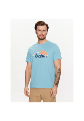 The North Face Тишърт Mountain Line NF0A7X1N Син Regular Fit - Pepit.bg