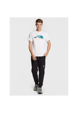 The North Face Тишърт Mountein Line NF0A7X1N Бял Regular Fit - Pepit.bg