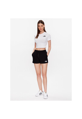 The North Face Тишърт NF0A55AO Бял Cropped Fit - Pepit.bg
