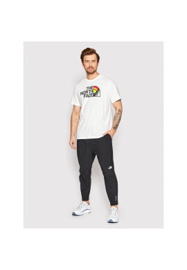 The North Face Тишърт Pride NF0A5J9H Бял Regular Fit - Pepit.bg
