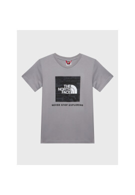 The North Face Тишърт Redbox NF0A82E9 Сив Regular Fit - Pepit.bg