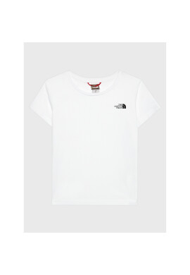 The North Face Тишърт Simple Dome NF0A7X5G Бял Regular Fit - Pepit.bg