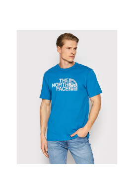 The North Face Тишърт Woodcut Dome NF00A3G1 Син Regular Fit - Pepit.bg