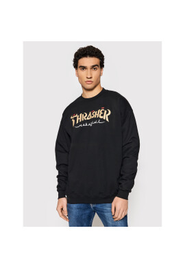 Thrasher Суитшърт Calligraphy Черен Regular Fit - Pepit.bg