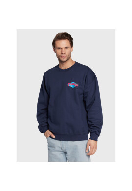 Thrasher Суитшърт Hurricane Тъмносин Regular Fit - Pepit.bg