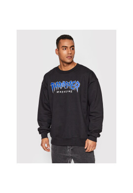 Thrasher Суитшърт Jagged Logo Черен Regular Fit - Pepit.bg