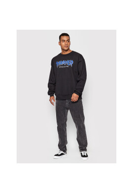 Thrasher Суитшърт Jagged Logo Черен Regular Fit - Pepit.bg