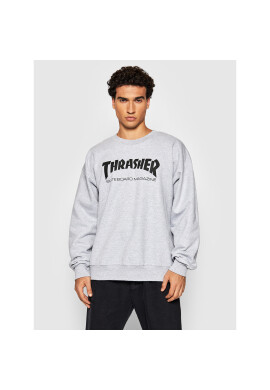 Thrasher Суитшърт Skate Mag Сив Regular Fit - Pepit.bg