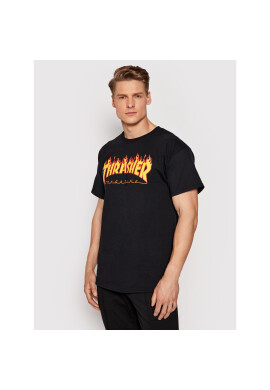 Thrasher Тишърт Flame Черен Regular Fit - Pepit.bg
