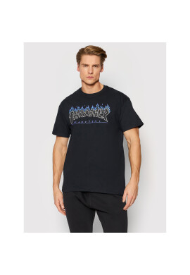 Thrasher Тишърт Godzilla Charred Черен Regular Fit - Pepit.bg