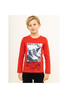 Timberland Блуза T25Q09 M Червен Regular Fit - Pepit.bg