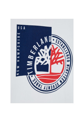 Timberland Блуза T25T32 D Бял Regular Fit - Pepit.bg