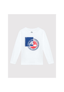 Timberland Блуза T25T32 M Бял Regular Fit - Pepit.bg