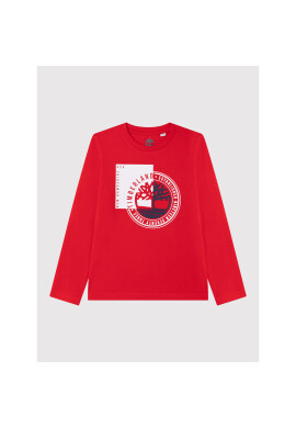 Timberland Блуза T25T32 M Червен Regular Fit - Pepit.bg