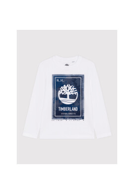 Timberland Блуза T25T39 D Бял Regular Fit - Pepit.bg