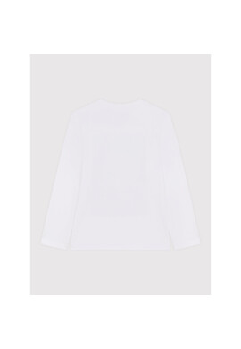 Timberland Блуза T25T39 D Бял Regular Fit - Pepit.bg