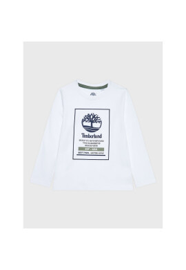 Timberland Блуза T25T75 D Бял Regular Fit - Pepit.bg