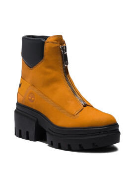 Timberland Боти Everleigh Boot Front Zip TB0A5YHM2311 Кафяв - Pepit.bg