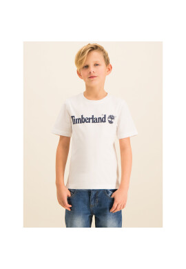 Timberland Тишърт T25P12 Бял Regular Fit - Pepit.bg